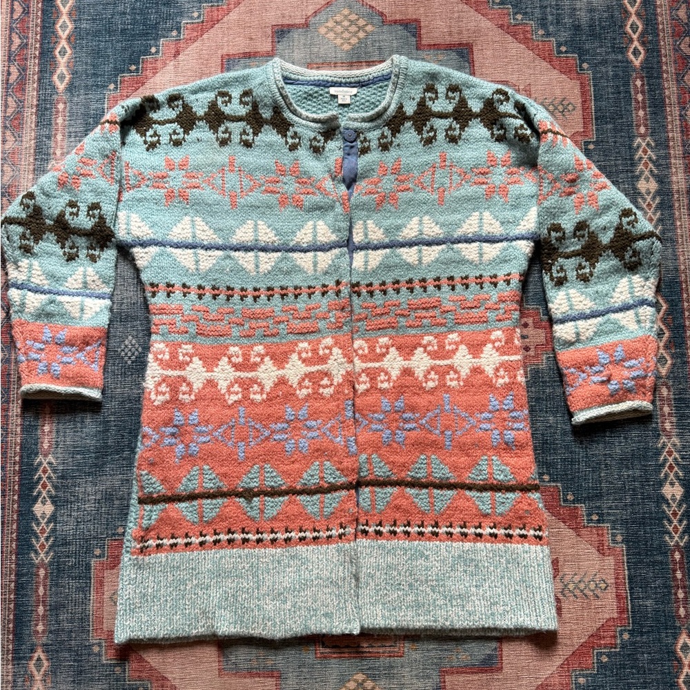 Sundance Multicolor Patterned Cardigan